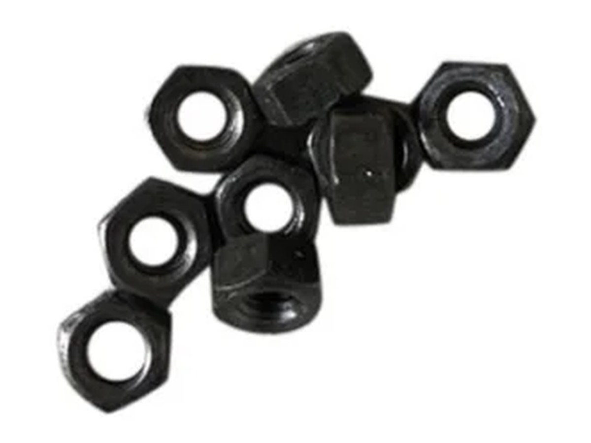 Finished mild steel nuts